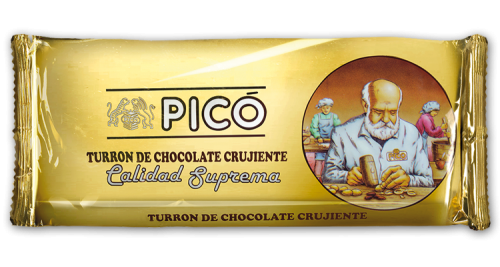 Turrón PICO Chocolate Crujiente Estuche 200gr
